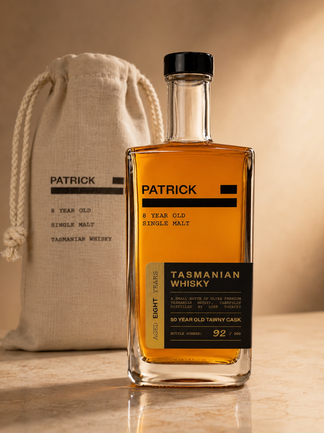 Patrick 8 Year Old Single Malt Tasmanian Whisky